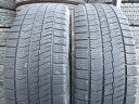 J235 【中古】{送料無料} 195/55R16 冬2本セット スタッドレス 195/55-16 195-55-16 BRIDGESTONE BLIZZAK VRX2