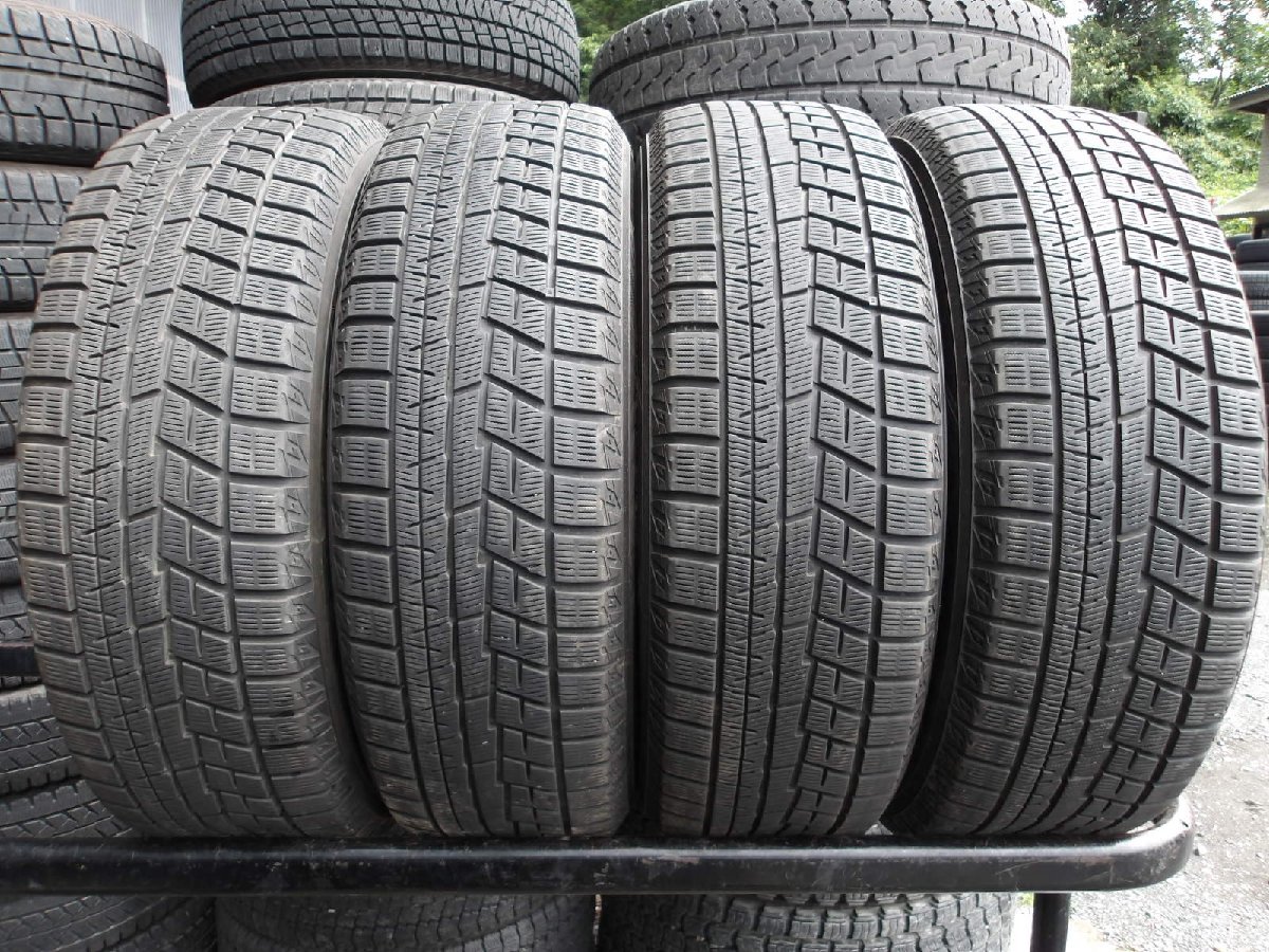 H298 【中古】{送料無料} 225/65R17 冬4本セット スタッドレス 225/65-17 225-65-17 YOKOHAMA iceGUARD iG60