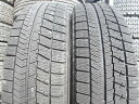 J396 【中古】{送料無料} 165/70R14 冬2本セット スタッドレス 165/70-14 165-70-14 BRIDGESTONE BLIZZAK VRX