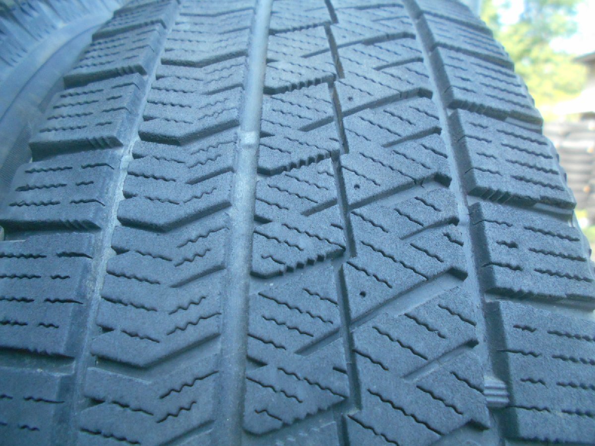 Z672 【中古】{送料無料} 195/65R16 冬4本セット スタッドレス 195/65-16 195-65-16 BRIDGESTONE BLIZZAK VRX2 ライズ 3