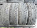 Y74 【中古】{送料無料} 165/65R14 冬4本セット スタッドレス 165/65-14 165-65-14 BRIDGESTONE BLIZZAK VRX