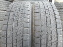 L791-2 【中古】{送料無料} 165/65R14 冬2本セット スタッドレス 79Q 165/65-14 165-65-14 ブリヂストン ブリザック VRX2