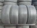 L763-ソ1 【中古】{送料無料} 245/45R18 冬4本セット スタッドレス 96Q 245/45-18 245-45-18 ダンロップ ウィンターマックス WM02