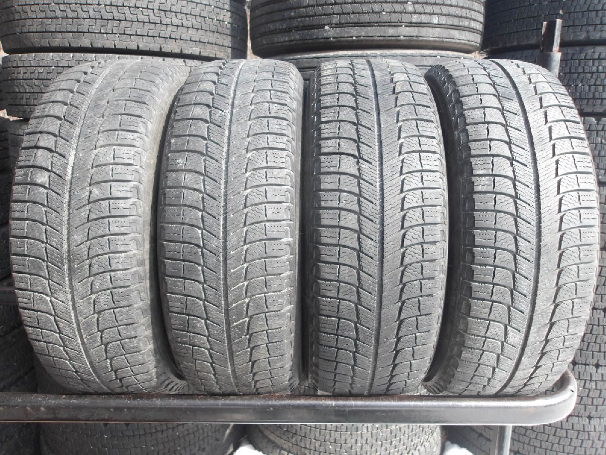 L889-4 【中古】{送料無料} 205/60R16 冬4本セット スタッドレス 96H 205/60-16 205-60-16 ミシュラン エックスアイス XI3