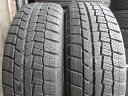 L994-3 【中古】{送料無料} 165/55R14 冬2本セット スタッドレス 72Q 165/55-14 165-55-14 ダンロップ ウィンターマックス WM02