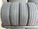 Y417-14 【中古】{送料無料} 155/65R14 冬4本セット スタッドレス 75Q 155/65-14 155-65-14 ブリヂストン ブリザック VRX2