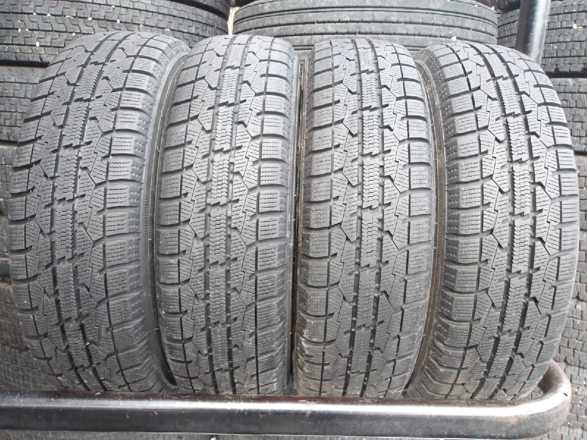 Y430-14 【中古】{送料無料} 155/65R14 冬4本セット スタッドレス 75Q 155/65-14 155-65-14 トーヨー ガリット GIZ