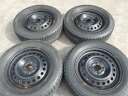 M32-ソ1 【中古】{送料無料} 185/65R15 冬4本セット スタッドレス 88Q 185/65-15 185-65-15 ブリヂストン ブリザック VRX 15インチ鉄ホイール