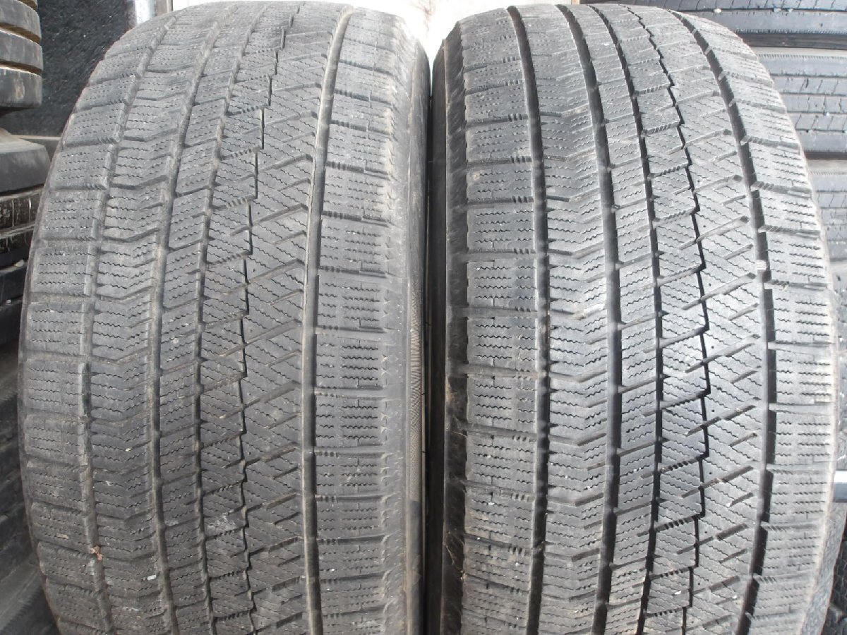 M59-4 【中古】{送料無料} 225/50R17 冬2本セット スタッドレス 94Q 225/50-17 225-50-17 ブリヂストン ブリザック VRX2