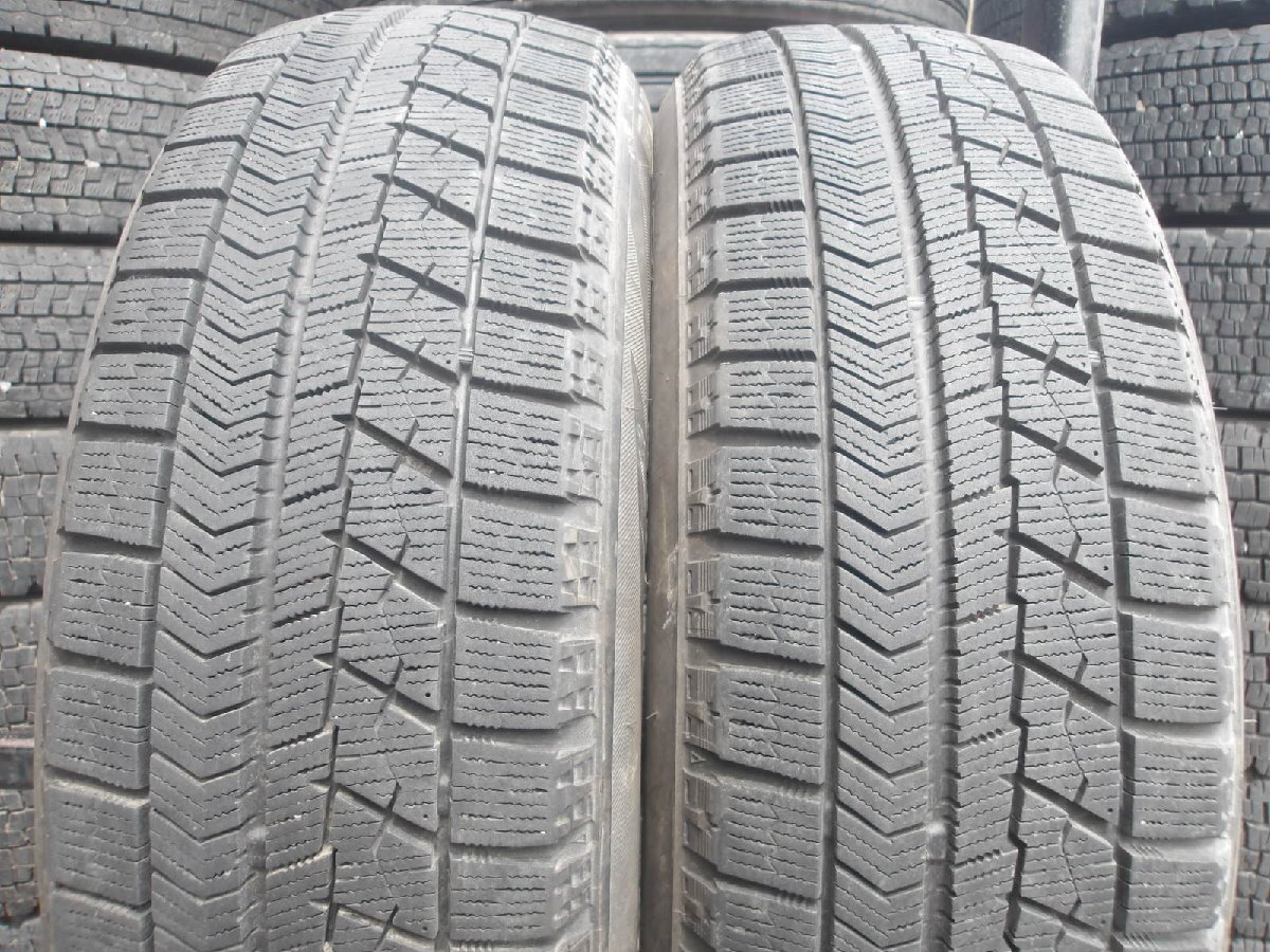 M208-10 【中古】{送料無料} 175/60R16 冬2本セット スタッドレス 82Q 175/60-16 175-60-16 ブリヂストン ブリザック VRX