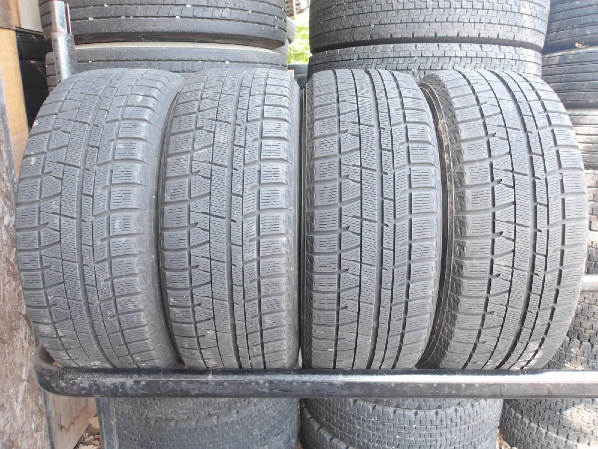 M307-ソ1 【中古】{送料無料} 205/45R17 冬4本セット スタッドレス 88Q 205/45-17 205-45-17 ヨコハマ アイスガード iG50 PLUS