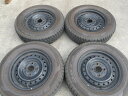 O892-ソ2 【中古】{送料無料} 155/80R13 冬4本セット スタッドレス 79Q 155/80-13 155-80-13 ダンロップ ディーエスエッ...