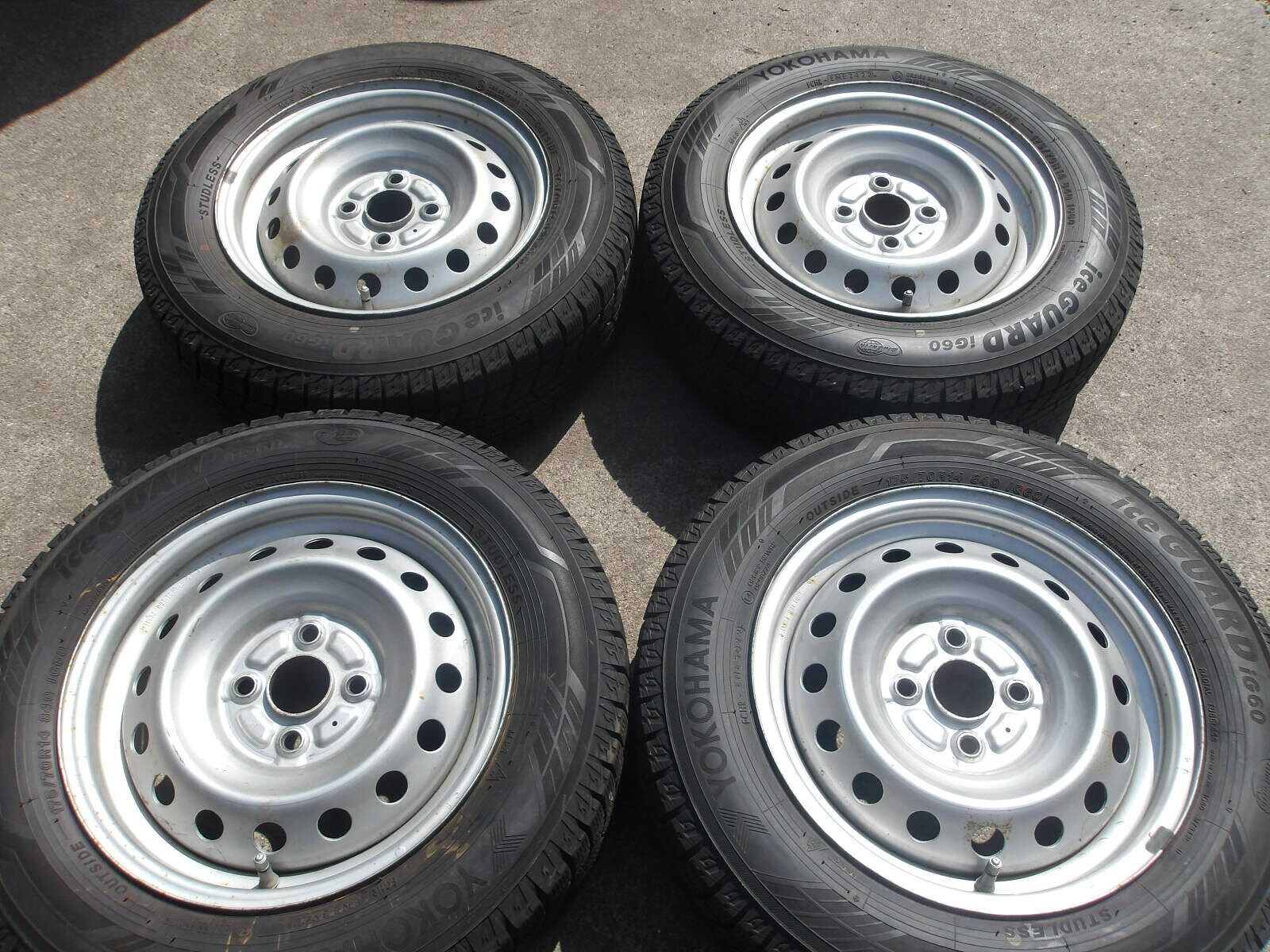楽天市場】175 70r14 中古（スタッドレスタイヤ・ホイールセット
