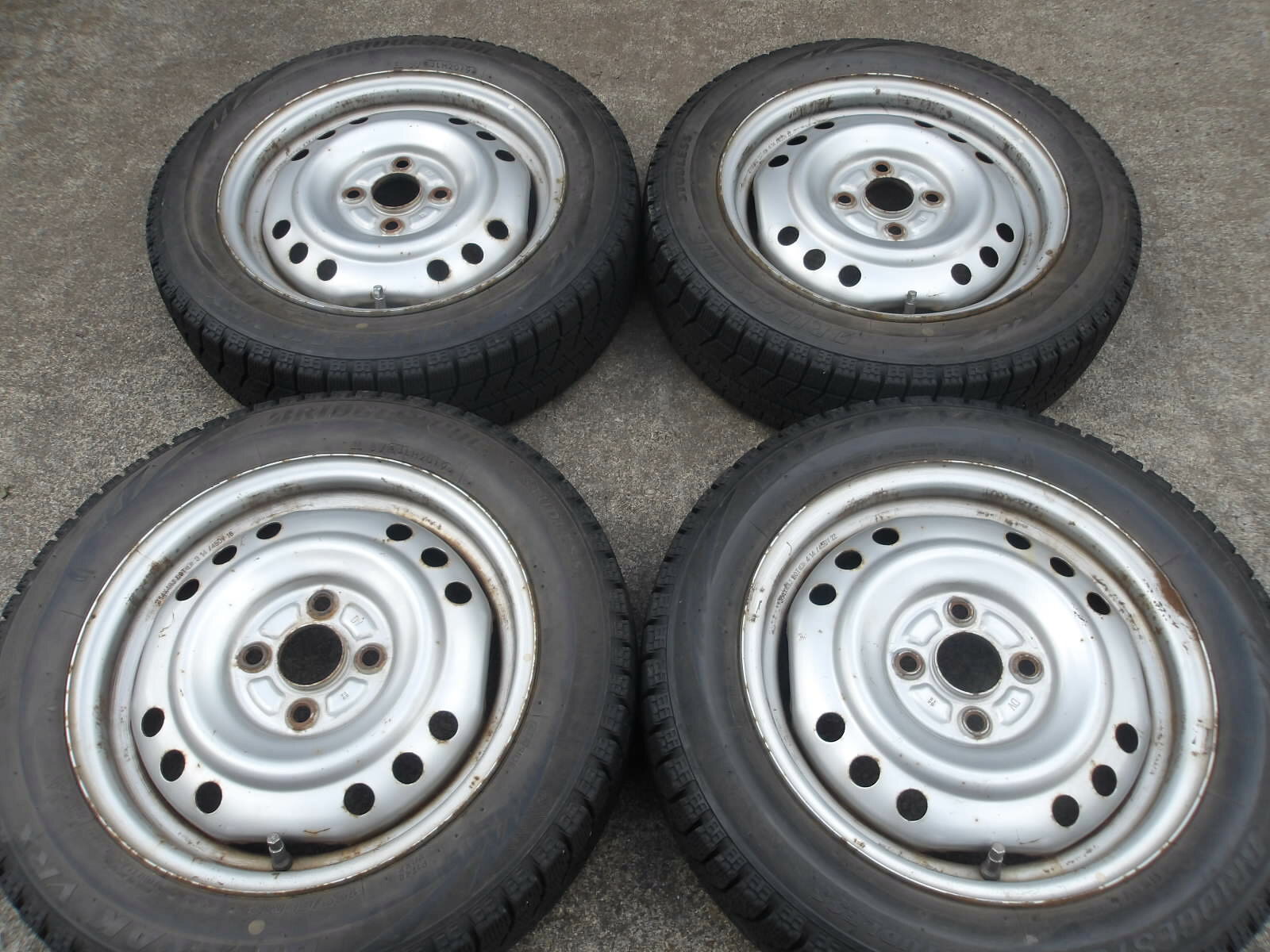 楽天市場】155 65r14 スタッドレス ホイール セット 中古の通販