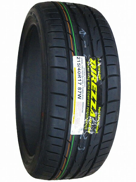 【タイヤ交換可能】215/40R17 2023年製造 新品サマータイヤ DUNLOP DIREZZA DZ102 ダンロップ ディレッツァ 215/40/17 215-40-17 215/40-17 215／40R17 215／40／17 2154017 215 40 17 17インチ 夏タイヤ 3