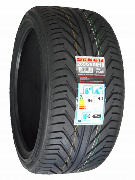 265/35R18 新品サマータイヤ SUNEW YS618 265/35/18