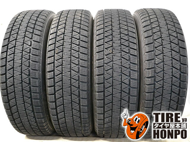 中古タイヤ 4本セット 225/60R18 100Q ブリヂストン ブリザック DM-V3 スタッドレスタイヤ 225/60R18 100Q 【中古】 【RCP】