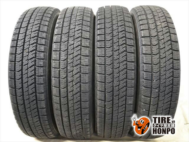 中古タイヤ 4本セット 155/65R14 75Q ブリヂストン ブリザック VRX2 スタッドレスタイヤ 155/65R14 75Q 【中古】 【RCP】