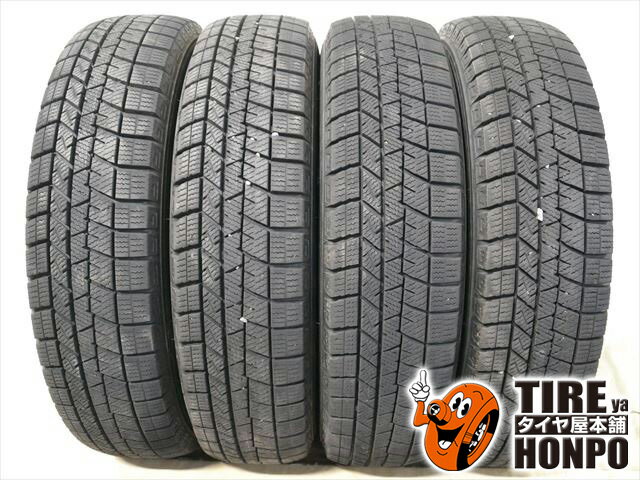 Rakuten - 中古タイヤ 4本セット 165/70R14 81Q ダンロップ ウィンターマックスWM03 スタッドレスタイヤ 165/70R14 81Q 【中古】 【RCP】