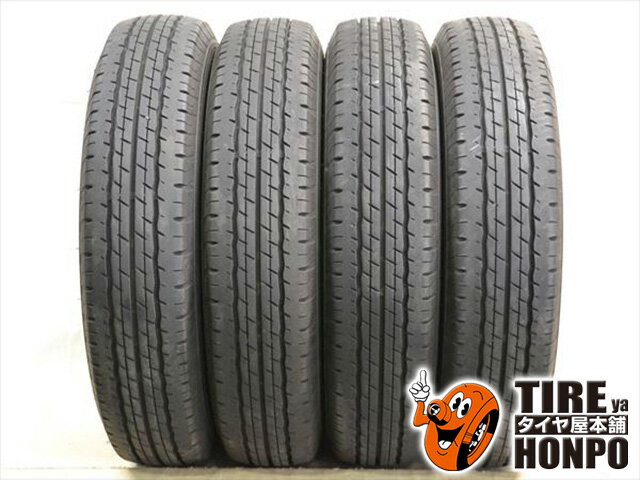 中古タイヤ 4本セット 155/80R14 88/86N ダンロップ SP175L サマータイヤ 155/80R14 88/86N 【中古】 ..