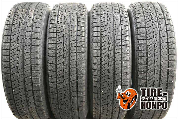 Rakuten - 中古タイヤ 4本セット 195/65R16 92Q ブリヂストン ブリザックVRX3 スタッドレスタイヤ 195/65R16 92Q 【中古】 【RCP】