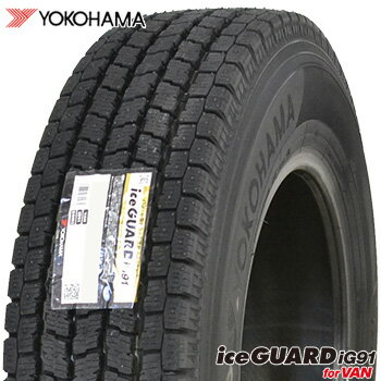 【タイヤ交換対象】 145/80R12 80/78N ヨコハマ アイスガード iG91 for VAN スタッドレスタイヤ 1本 YOKOHAMA iceGUARD iG91V [6PR相当]【他】【2】