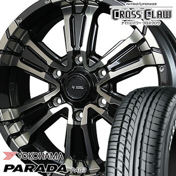 ڥоݡ 215/65R16C 109/107S 襳ϥ ѥ PA03 ޡ ۥ륻å 4 YOKOHAMA PARADA CROSS CLAW 200ϥϥŬ祵 16-6.5J ¾