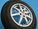 4本 215/65R16 深溝 ブリヂストン BLIZZAK DM-V1 ブリザック 良品 アルミホイール セット X-TRAIL アルファード ヴェルファイア 鴻 エクストレイル エルグランド デュアリス プレサージュ 【送料無料】 【中古】