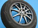 4本 225/60R17 ヨコハマ iceGUARD iG60 アイスガード 国産 スタッドレス アルミ ホイール 中古 良品 セット アルファード X-TRAIL 鴻 アウトランダー PHEV エクストレイル 235/50R18 【送料無料】【中古】
