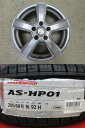 GRASS HN 16x6.5J+38 5H-114.3 中古4本&AS HP-01 205/60R16 新品4本セット SAI 270系 アベンシスワゴン プリウスα ジューク ジェイド メビウス 等に 鴻巣