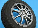 4本 195/65R15 WINTERMAXX 03 ウィンターマックス ダンロップ スタッドレス アルミ ホイール セット 良品 中古 最新 モデル セレナ ステップワゴン 鴻 RK C25 C26 V27 【送料無料】【中古】