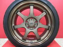 無限 MUGEN GP 17x7J 48 5H-114.3＆DL DIREZZA DZ101 205/45R17 21年製造 中古4本セット CR-Z フリード 等に HONDA 鍛造 軽量 鴻巣