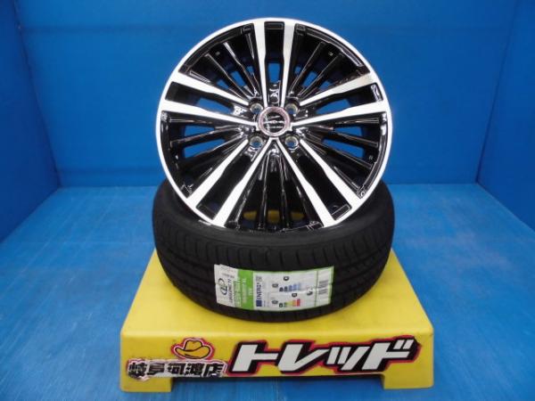 【6/1 0時～最大2,000円OFFクーポン配布中】165/40R17 新品 夏タイヤホイール 共豊 AME シャレン XR-75 MONO 17インチ 5.5J +48 4H 100 GREEN-Max HP010 165/40-17 組込済 4本SET