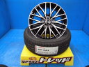 【最大2,000円OFFクーポン配布中 5/6 10時迄】205/55R16 新品 夏タイヤホイール VENES FS-01 16インチ 6.5J +47 5H 114.3 BKP アロースピード AS-S01 205/55-16 組込済 4本SET