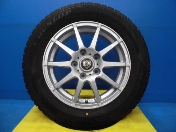 中古 4本 スタッドレス タイヤ 195/65R15 アルミホイール付き セレナ C25 C26 C27 ストリーム アクセラ アテンザ プレマシー アイシス 等に ストレンジャー 5穴 +45 PCD114.3 ダンロップ ウインターマックス WM02 国産 冬タイヤ 雪用 スノータイヤ