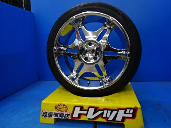 【15日限定!抽選で最大100％Pバック!】(処分市)【中古4本セット】社外 アルミ 20x8.5J+30 5H114.3 + GRENLANDER L-ZEAL56・トライアングル SPORTEX 245/40R20 30ハリアー等