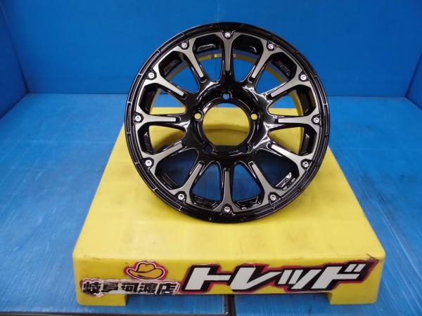 新品アルミホイール タナベ SSR DEVIDE FT 16インチ 5.5J ±0 5H 139.7 ASH BK 4本セット ドレスアップ チューナーサイズ ジムニー