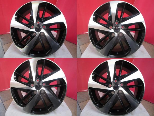 訳あり 限定1台 C-HR エスティマ オーリス ヤリスクロス 中古ホイール4本セット モデリスタ ウィングダンサーVI 18 7.0 +52 5H114.3