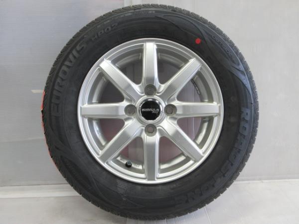 【新品・中古】 2023年製 ロードストーン EUROVIS HP02 155/80R13 79T + シビラ 13インチ 5.0J +35 4H100 ブーン パッソ