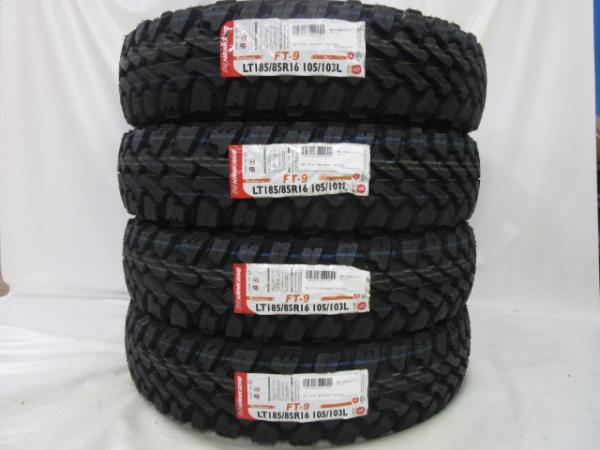 処分市 新品 夏 タイヤ 4本 セット 価格 ナンカン 4X4WD M/T FT-9 185/85R16 ジムニー に！ ゴツゴツ マッドテレーン 売り切り 処分 アジアンタイヤ レッツゴー4WD ヨンクスタイル オフロード 特価 キャンプ カスタム