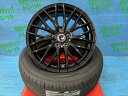 エクストレイル CX-8 レガシィアウトバック 225/60R18 新品サマータイヤアルミ 4本セット 夏タイヤ トーヨー プロクセス CL1 SUV 225/60/18 100H 2024年製 アルミ TREAD VENES FS01 GBK 18インチ 7.5J+48 5H PCD114.3 夏タイヤ 庄