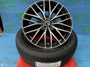 CX-7 CR-V 235/60R18 新品サマータイヤアルミ 4本セット 夏タイヤ ネクセン N-FERA RU1 235/60/18 103W 2025年製 アルミ TREAD VENES FS01 BKP 18インチ 7.5J+48 5H PCD114.3 夏タイヤ 庄