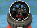ハリアー RAV4 CX-5 エクストレイル 225/65R17 新品スタッドレスタイヤアルミ 4本セット 冬タイヤ ブリヂストン ブリザック VRX2 225/65/17 102Q 2023年製 アルミ TREAD VENES SUV M7 17インチ 7.0J+38 5H PCD114.3 冬タイヤ 庄