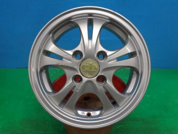 アルトラパン ムーヴ ワゴンR MRワゴン 4本セット 中古 ユーロベイン 13インチ 4.5j 4H100 +43 庄 モコ キャロル プレオ スペーシア アルト　HB36S L285F HA36V L285V L685S L585S