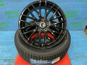 アウトランダー デリカ D:5 225/55R18 新品スタッドレスタイヤアルミ 4本セット価格 【送料無料】 冬タイヤ ピレリ アイスゼロアシンメトリコ 225/55/18 102H XL 2024年製 アルミ TREAD VENES FS01 GBK 18インチ 7.5J+40 5H PCD114.3 冬タイヤ 庄 お買得 輸入 Pirelli