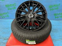 ウィッシュ プリウス インプレッサG4 CT 195/65R15 新品サマータイヤアルミ 4本セット 夏タイヤ ダンロップ エナセーブ EC204 195/65/15 91H 2023年製 アルミ TREAD VENES FS01 GBK 15インチ 6.0J+43 5H PCD100 夏タイヤ 庄 ダンロップ エコ 省燃費
