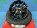 ムーヴ ワゴンR 145/80R13 新品サマータイヤアルミ 4本セット価格 【送料無料】 夏タイヤ ロードストーン ユーロヴィス HP02 145/80/13 75S 2024年製 アルミ ベスト AZ-スポーツ RC10 BK 13インチ 4J+45 4H PCD100 夏タイヤ 本庄 ミラ プレオ コンテ ココア