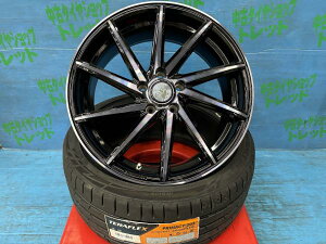 アルファード ヴェルファイア エルグランド 245/40ZR19 新品サマータイヤアルミ 4本セット 夏タイヤ TERAFLEX PRIMACY203 245/40/19 94W 2024年製 アルミ ジェイスタイルコーポレーション グロッグ 19インチ 8.0J+42 5H PCD114.3 夏タイヤ 庄