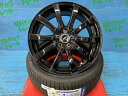 プリウス インプレッサ CT レガシィ 215/45R17 新品サマータイヤアルミ 4本セット 夏タイヤ ウィンラン R330 215/45/17 91W XL 2024年製 アルミ ウェッズ ファング デュエル GBK 17インチ 7.0J+47 5H PCD100 夏タイヤ 庄