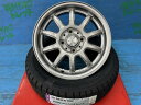 N-BOX デイズ ピクシスメガ タント 155/65R14 新品スタッドレスタイヤアルミ 4本セット 冬タイヤ ネクセン ウィンガードアイス2 155/65/14 75T 2024年製 アルミ ベスト AZ-スポーツ RC10 14インチ 4.5J+45 4H PCD100 冬タイヤ 庄 輸入 格安 NEXEN